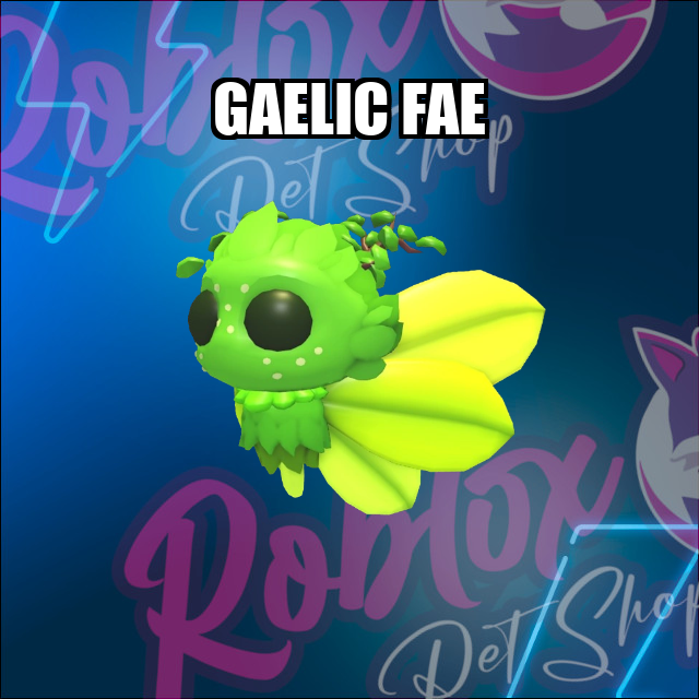 Gaelic Fae NO POTION Adopt Me