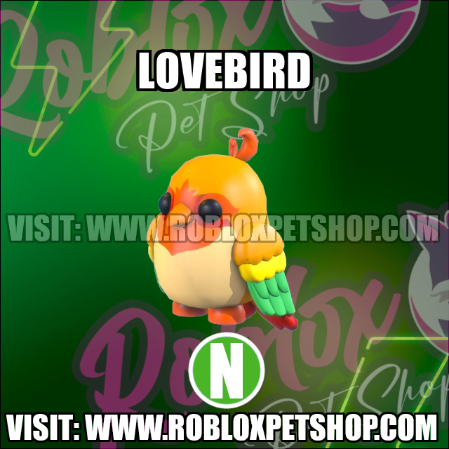 Lovebird NEON Adopt Me