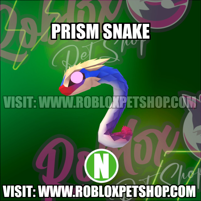 Prism Snake NEON Adopt Me