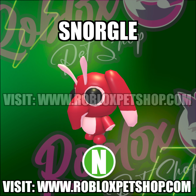 Snorgle NEON Adopt Me