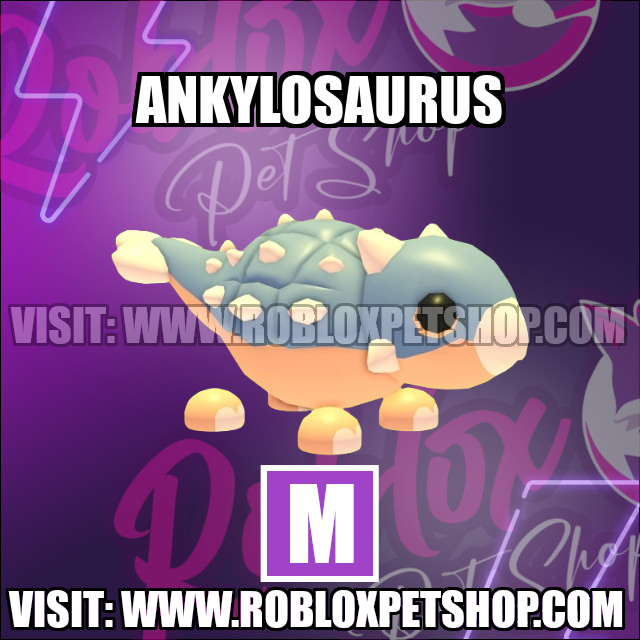 Ankylosaurus MEGA Adopt Me