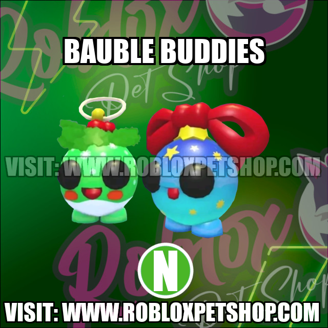 Bauble Buddies NEON Adopt Me