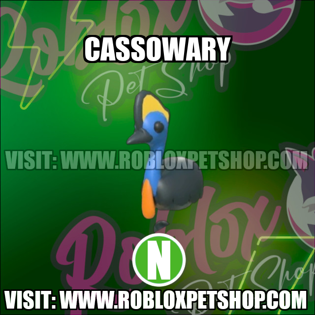 Cassowary NEON Adopt Me