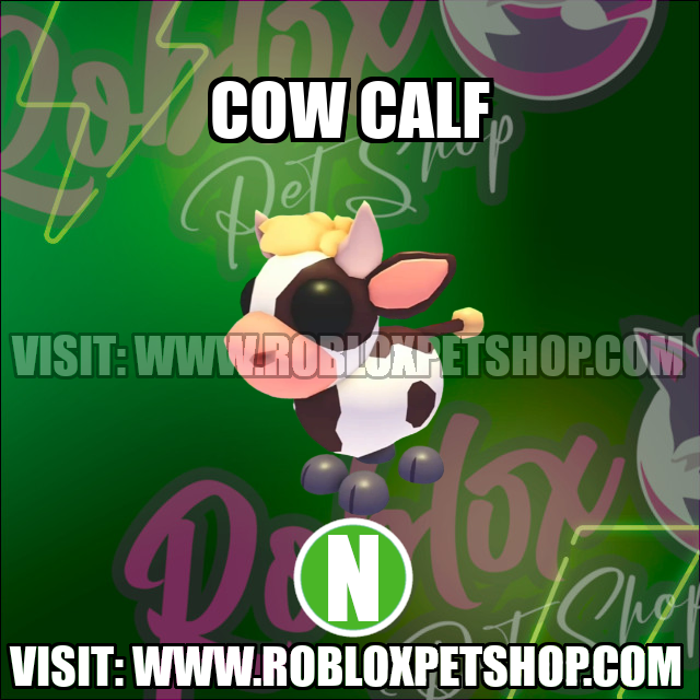 Cow Calf NEON Adopt Me