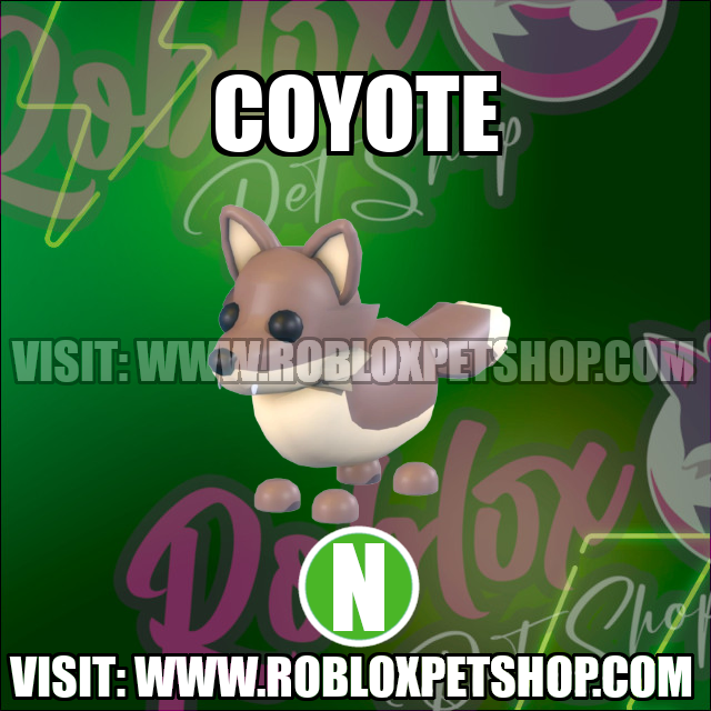 Coyote NEON Adopt Me