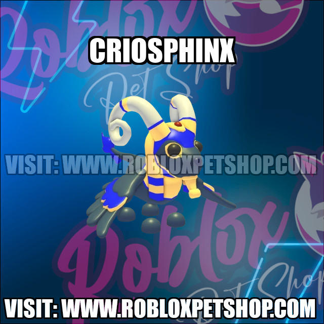 Criosphinx NO POTION Adopt Me