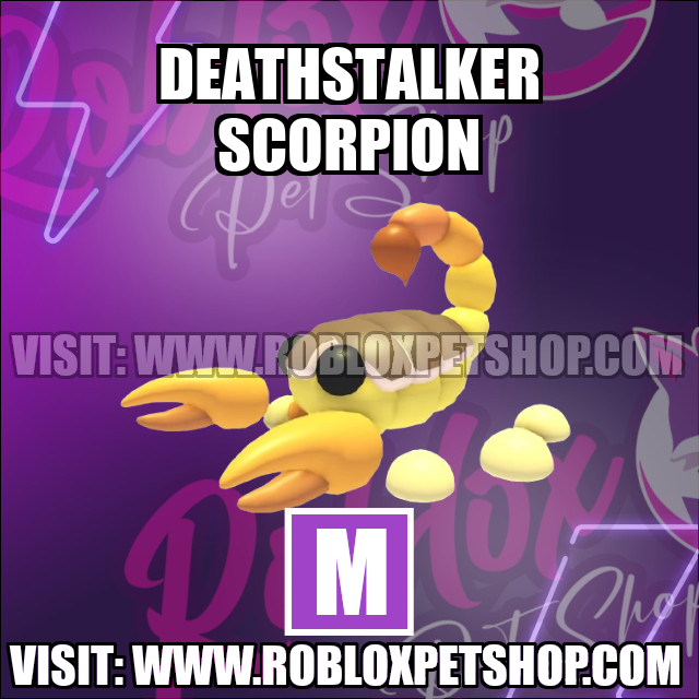 Deathstalker Scorpion MEGA Adopt Me