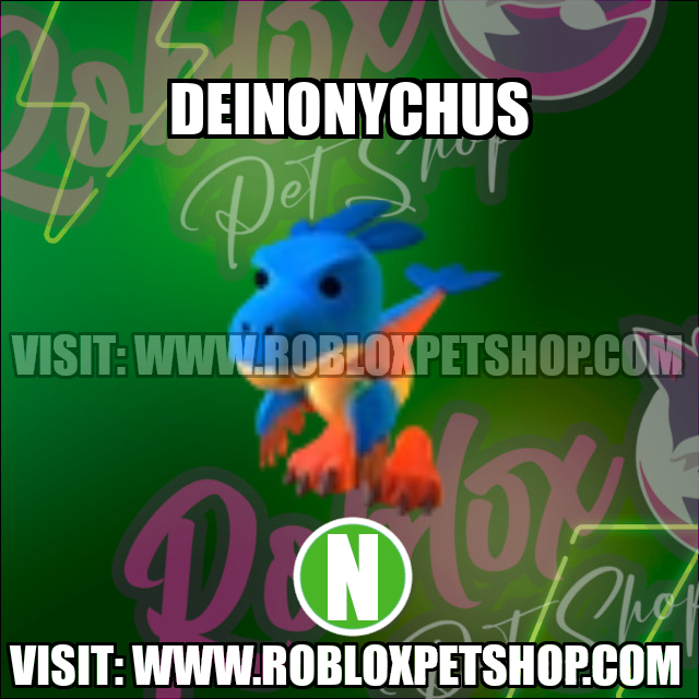 Deinonychus NEON Adopt Me