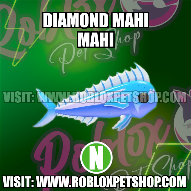 Diamond Mahi Mahi NEON Adopt Me