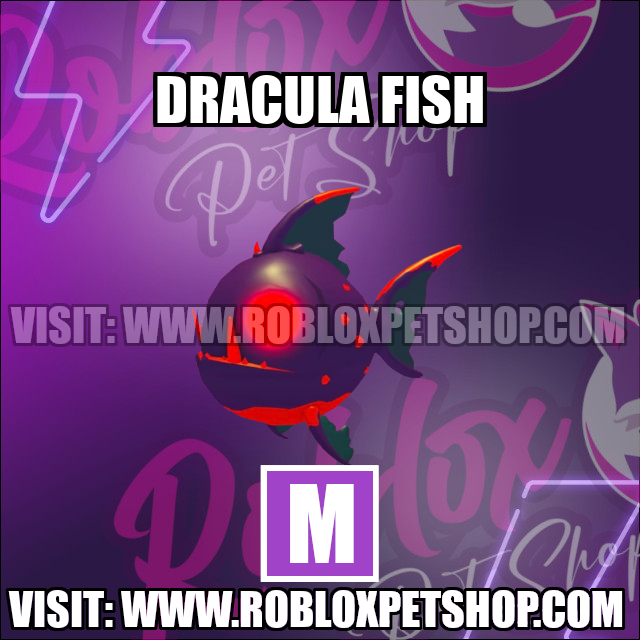 Dracula Fish MEGA Adopt Me