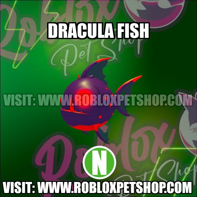 Dracula Fish NEON Adopt Me