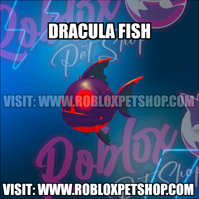 Dracula Fish NO POTION Adopt Me