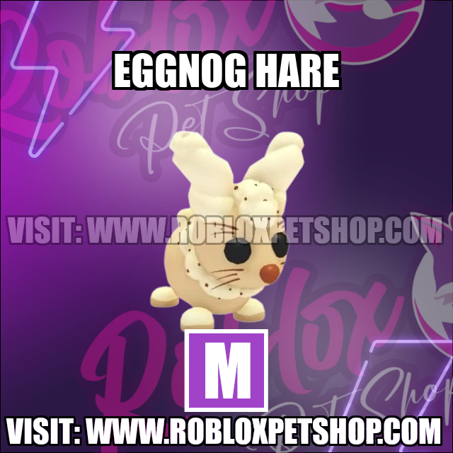 Eggnog Hare MEGA Adopt Me