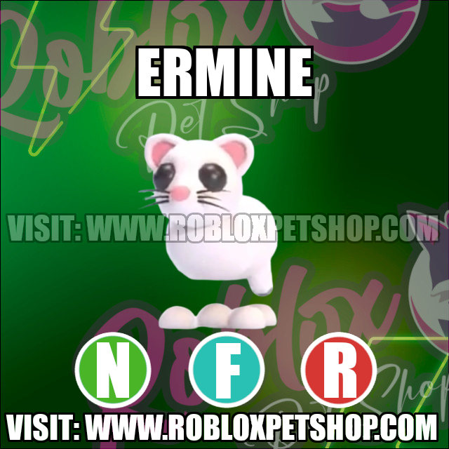 Ermine NEON FLY RIDE Adopt Me