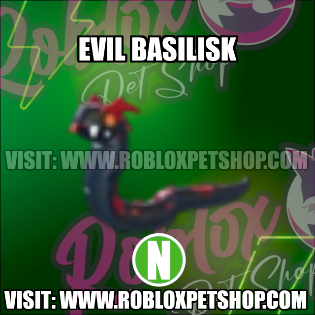 Evil Basilisk NEON Adopt Me