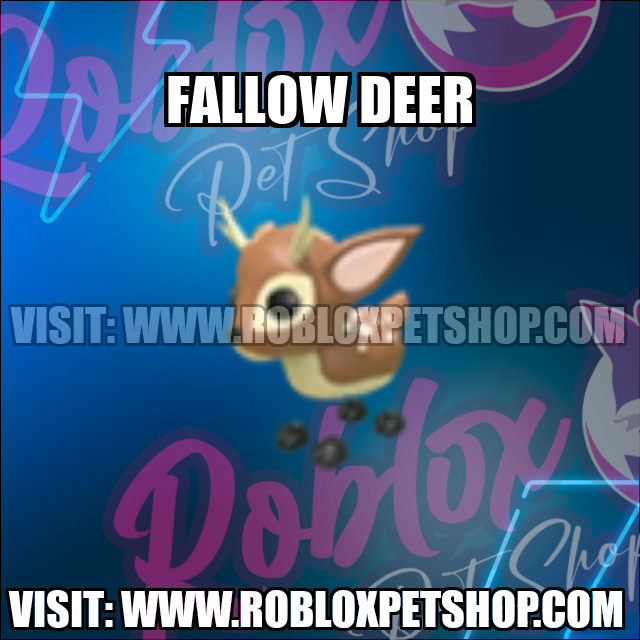 Fallow Deer NO POTION Adopt Me