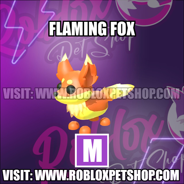 Flaming Fox MEGA Adopt Me