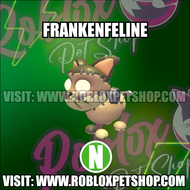 Frankenfeline NEON Adopt Me