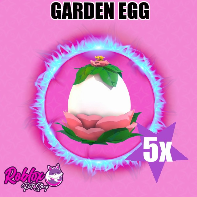 Garden Egg x5 Adopt Me