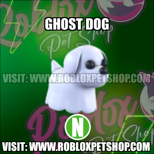 Ghost Dog NEON Adopt Me