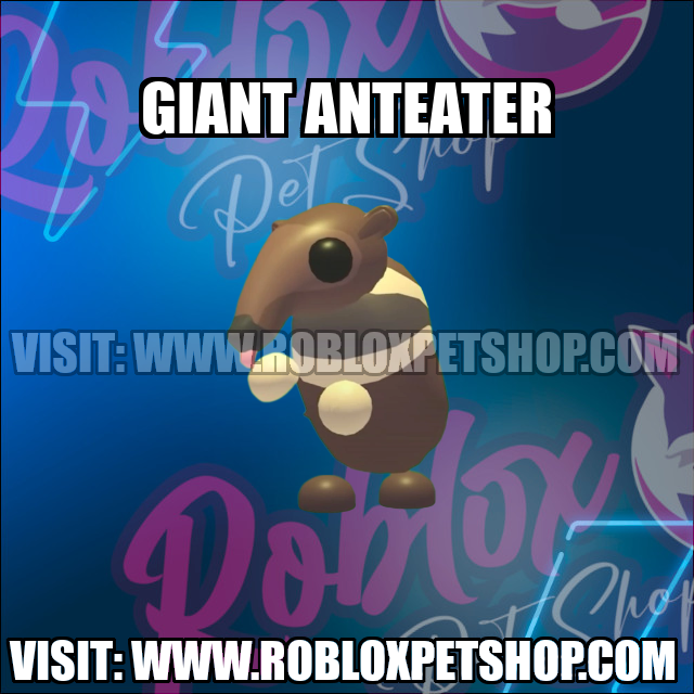 Giant Anteater NO POTION Adopt Me