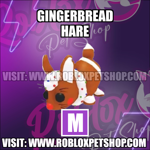 Gingerbread Hare MEGA Adopt Me