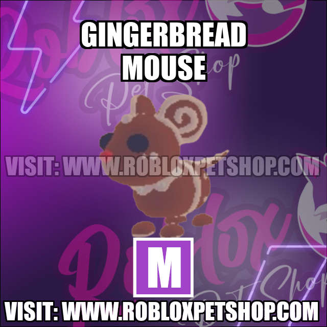 Gingerbread Mouse MEGA Adopt Me