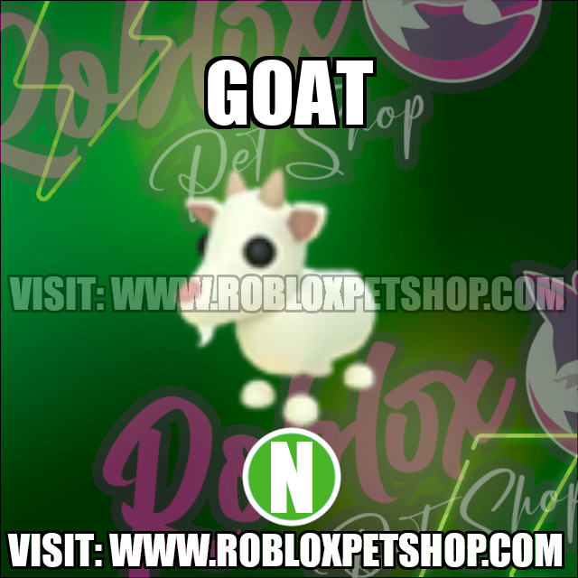 Goat NEON Adopt Me