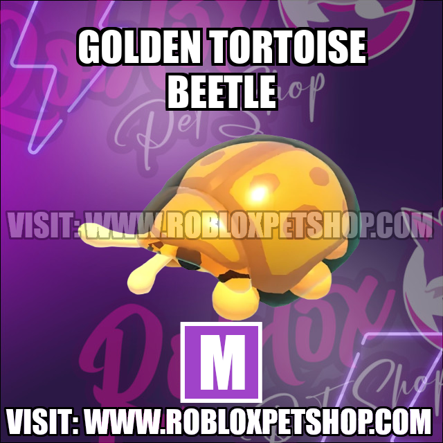Golden Tortoise Beetle MEGA Adopt Me