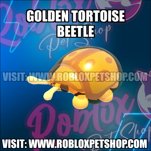 Golden Tortoise Beetle NO POTION Adopt Me