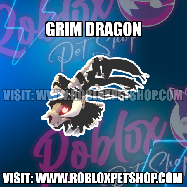 Grim Dragon NO POTION Adopt Me