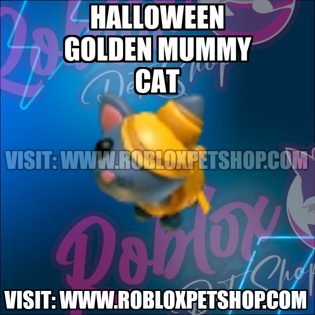 Golden Mummy Cat NO POTION Adopt Me