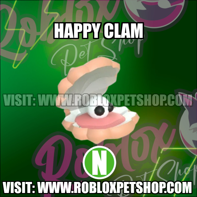 Happy Clam NEON Adopt Me