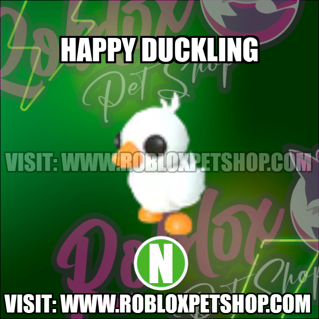 Happy Duckling NEON Adopt Me