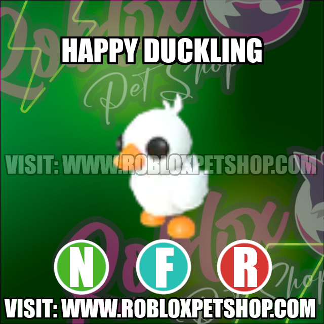 Happy Duckling NEON FLY RIDE Adopt Me