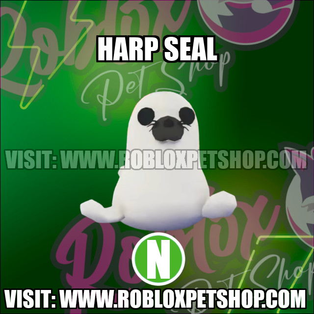 Harp Seal NEON Adopt Me