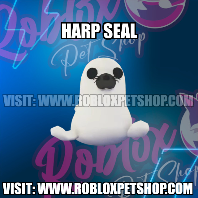 Harp Seal NO POTION Adopt Me