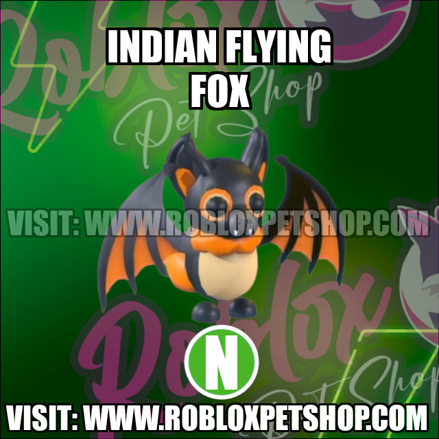 Indian Flying Fox NEON Adopt Me