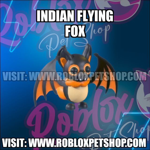 Indian Flying Fox NO POTION Adopt Me