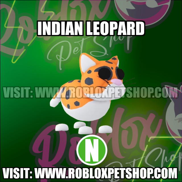 Indian Leopard NEON Adopt Me