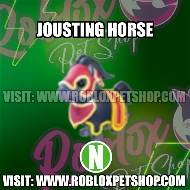 Jousting Horse NEON Adopt Me