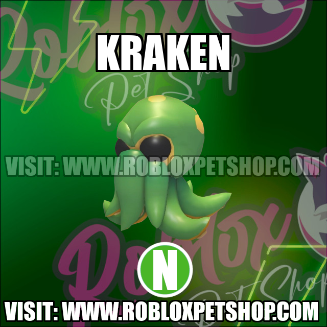 Kraken NEON Adopt Me