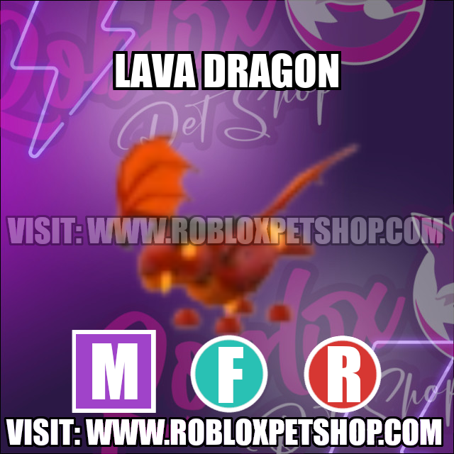 Lava Dragon MEGA FLY RIDE Adopt Me