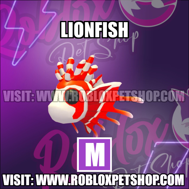 Lionfish MEGA Adopt Me