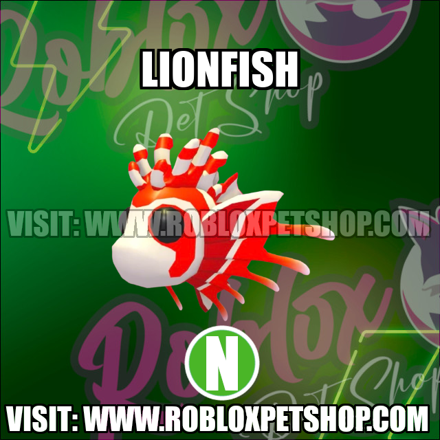 Lionfish NEON Adopt Me