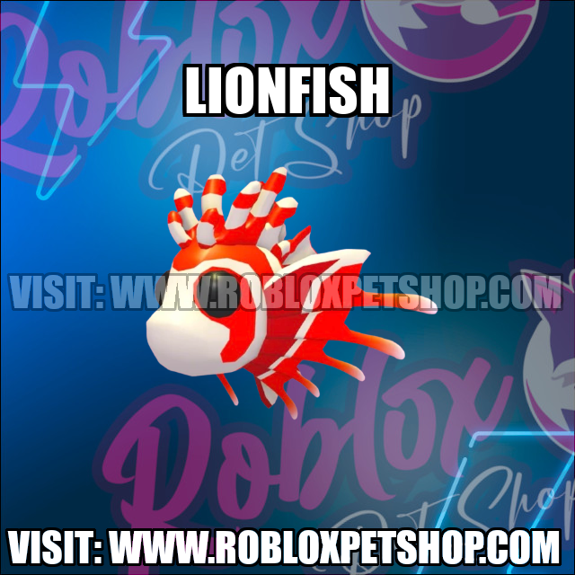 Lionfish NO POTION Adopt Me