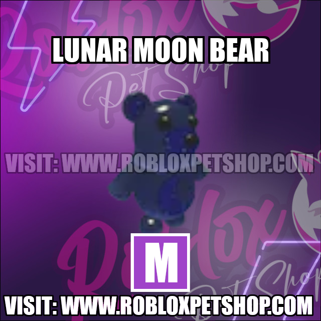 Lunar Moon Bear MEGA Adopt Me