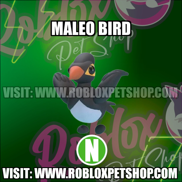 Maleo Bird NEON Adopt Me