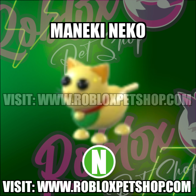 Maneki Neko NEON Adopt Me