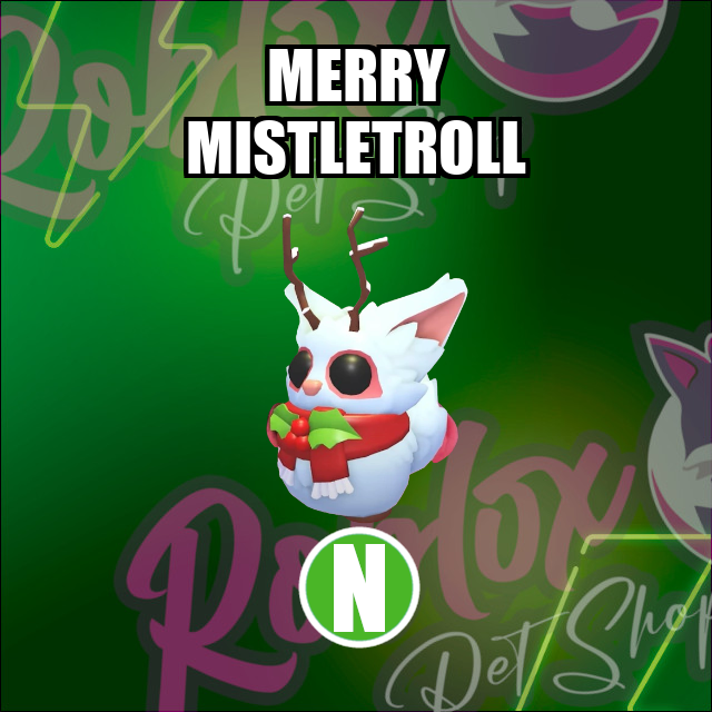 Merry Mistletroll NEON Adopt Me